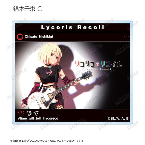 『リコリス・リコイル』トレーディングSNS風アクリルカード(単位/BOX)【202504再販】